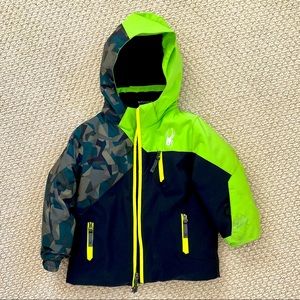 Boys Spyder ski jacket